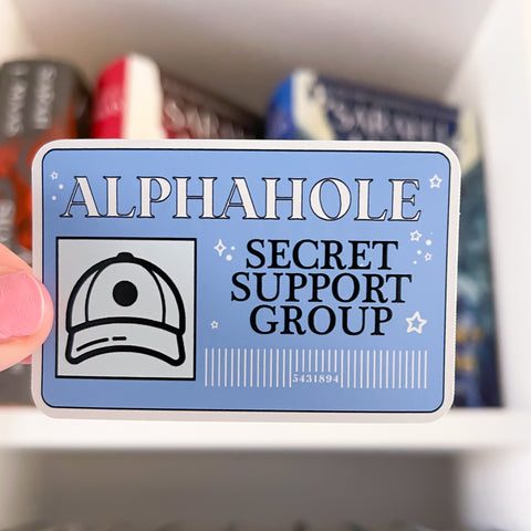Alphahole Support Group Crescent City Vinyl Sticker | SJM OFFICIALLY LICENSED