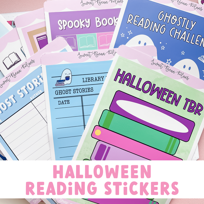 Halloween Reading Journal Stickers