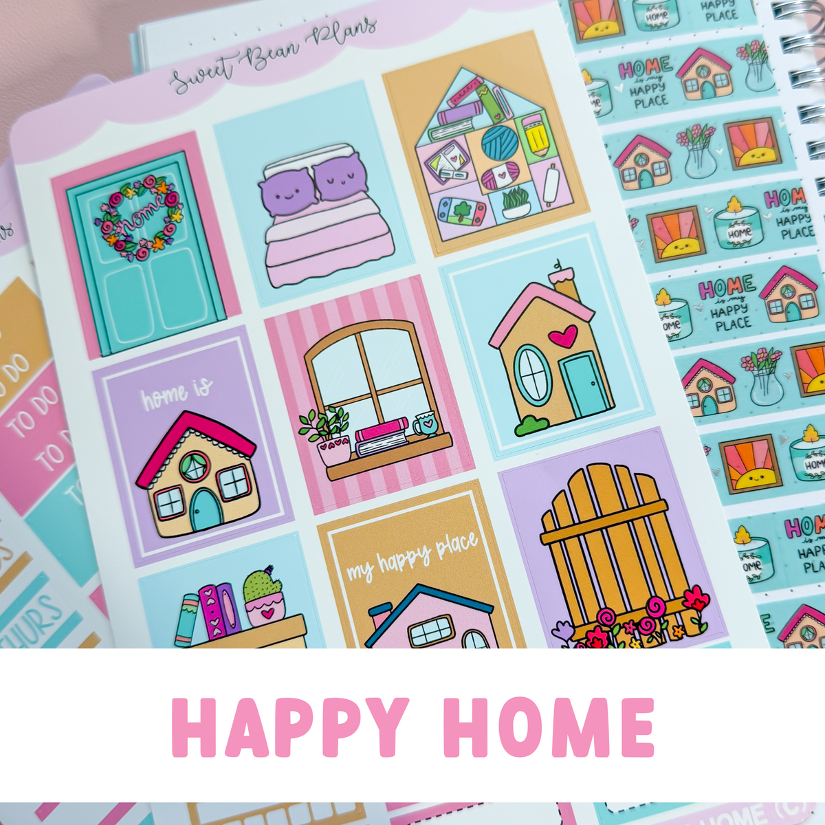 Sweet Bean Plans Planner Sticker, Printable, and Stationery Shop