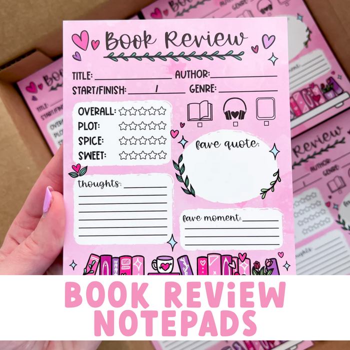 Book Review Notepads