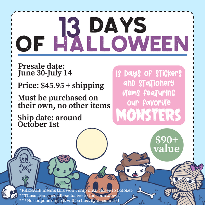 13 Days of Halloween Countdown