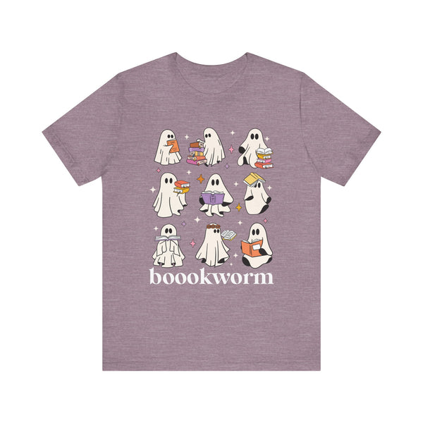 Boookworm Ghosts Tee – Cute Halloween Bookish Shirt