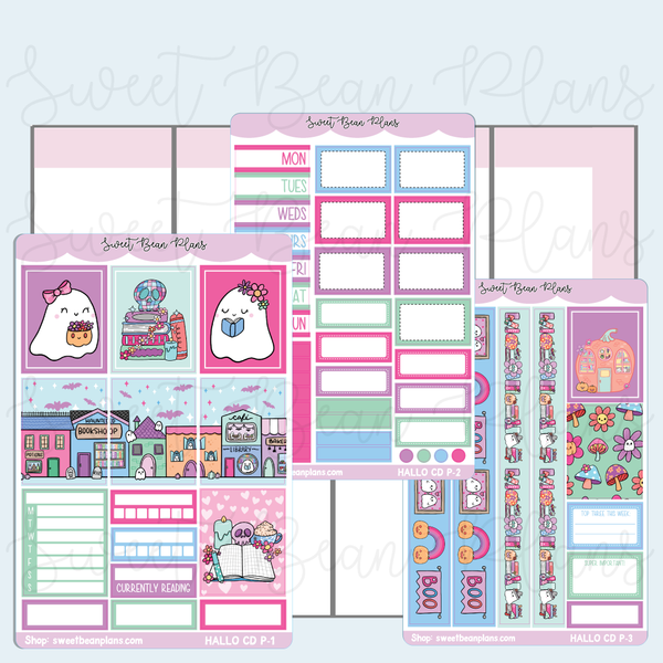 2024 Halloween Countdown Sticker Kit | PBC Vault – Sweet Bean Plans