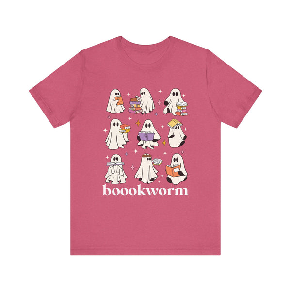 Boookworm Ghosts Tee – Cute Halloween Bookish Shirt