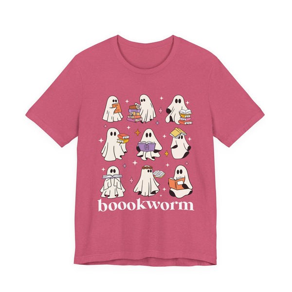 Boookworm Ghosts Tee – Cute Halloween Bookish Shirt