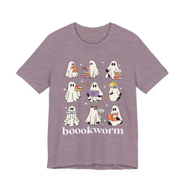 Boookworm Ghosts Tee – Cute Halloween Bookish Shirt