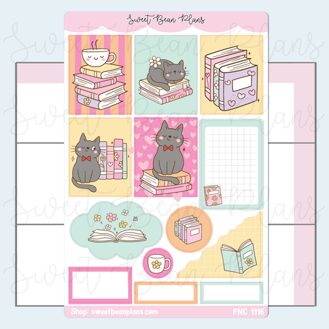 Groovy Cats Journaling Stickers | Fnc 1116