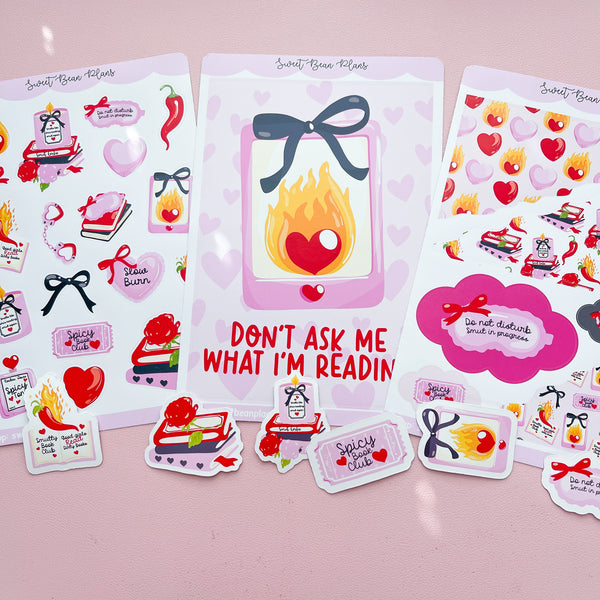 Spicy Bookish Junk Journal Bundle