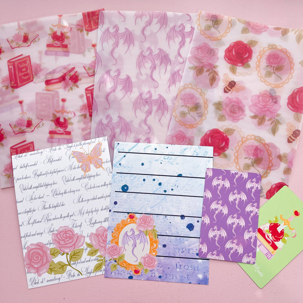 Romantasy Bookish Junk Journal Bundle