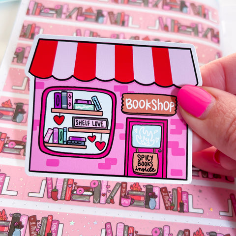 Smut Bookshop Vinyl Die Cut Sticker