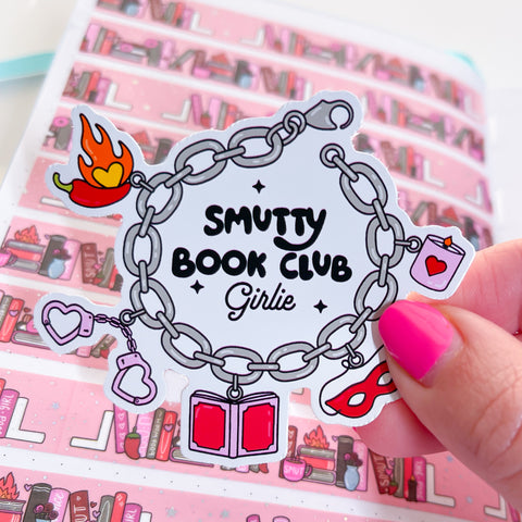 Smutty Charm Bracelet Vinyl Die Cut Sticker