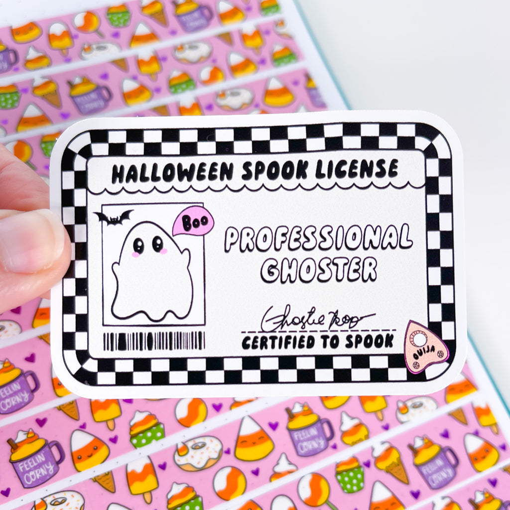 Professional Ghoster Premium Vinyl Sticker