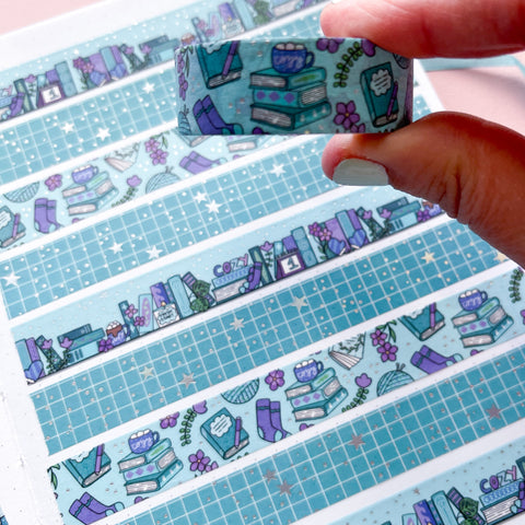 Holo Foil Jan Doodles Washi Tape (15mm)