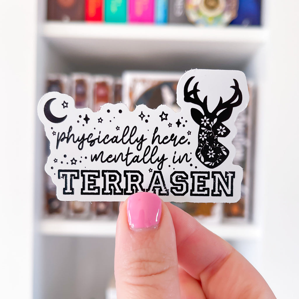 Terrasen Throne of Glass Vinyl Sticker | SJM OFFICIALLY LICENSED