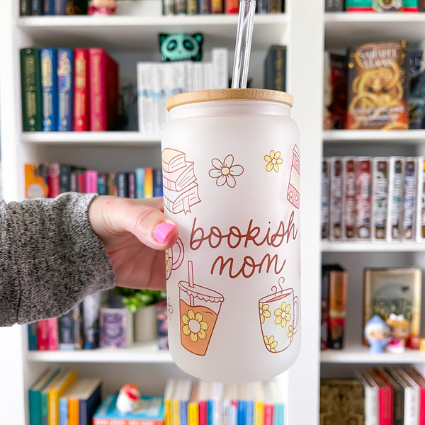 Bookish Mom | Mother's Day Frosted Can Glass