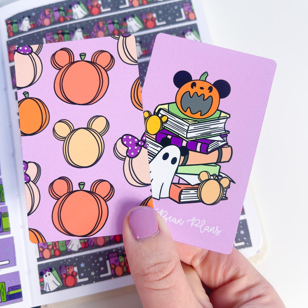 Not Scary Reads Washi Card
