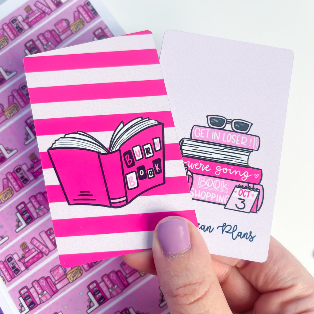 Mean Reads Washi Card