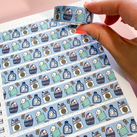 Holo Foil Laundry Bean 2.0 Washi Tape (15mm)