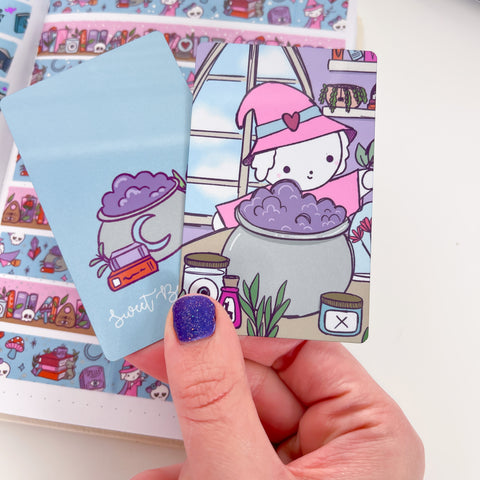 Witchy Potions Washi Card