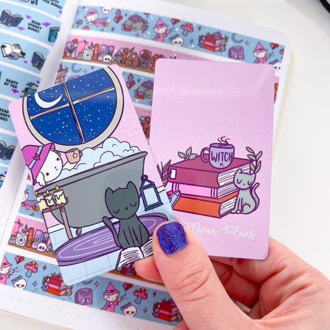 Chill Witch Washi Card