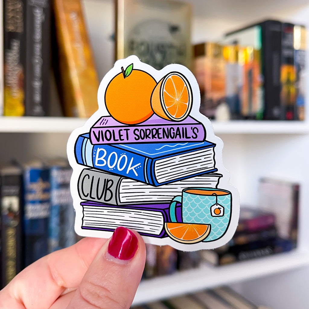 Sorrengail Book Club Vinyl Sticker | Fourth Wing OFFICIALLY LICENSED