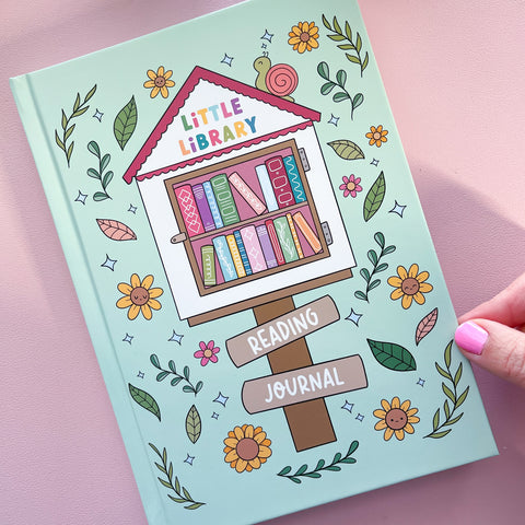 Little Library Hard Cover Reading Journal