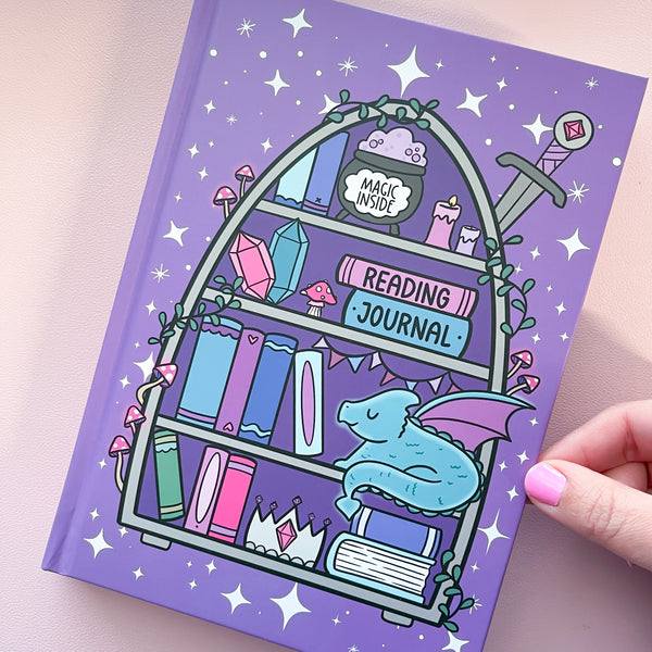 Fantasy Dragon Hard Cover Reading Journal