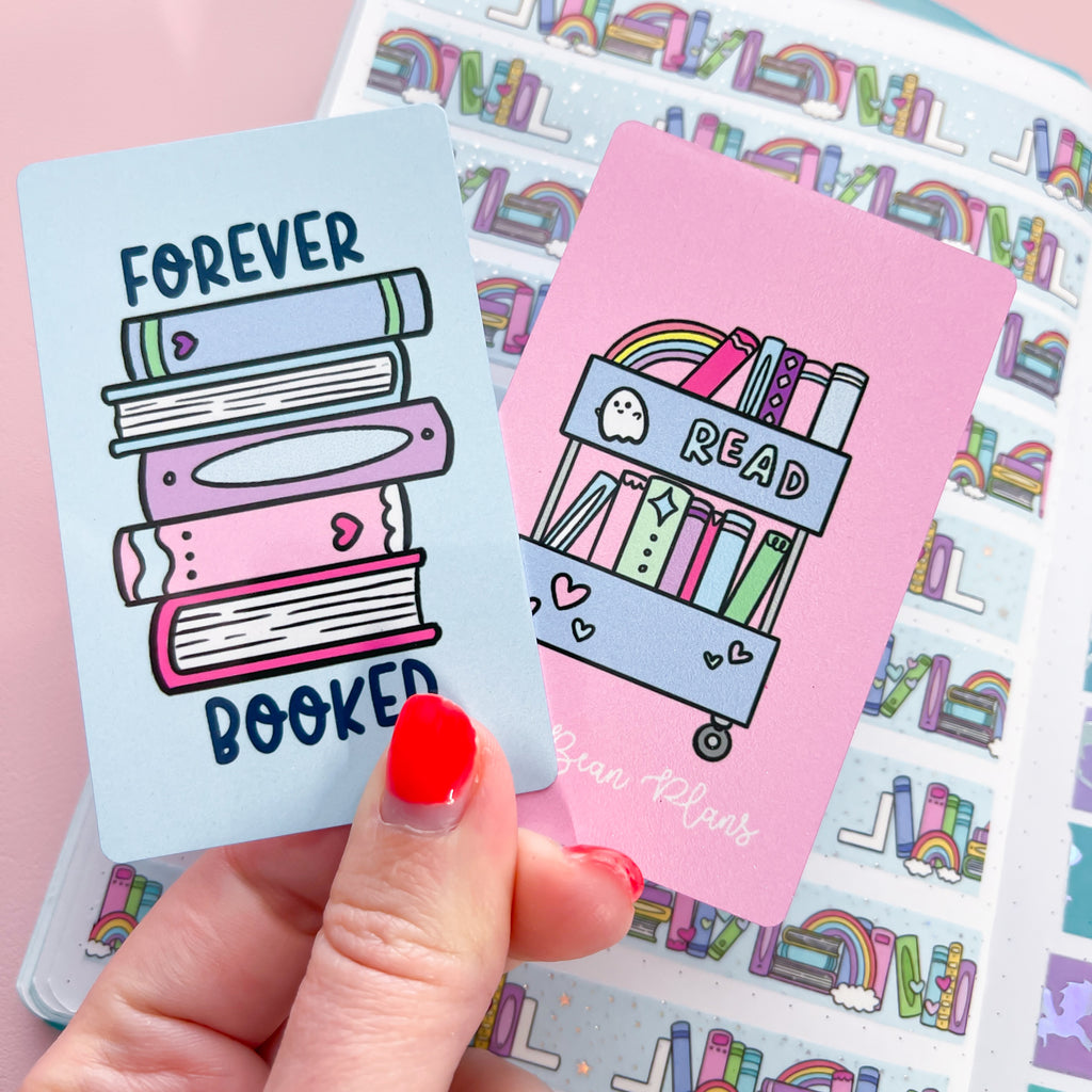 Forever Booked Rainbow Washi Card
