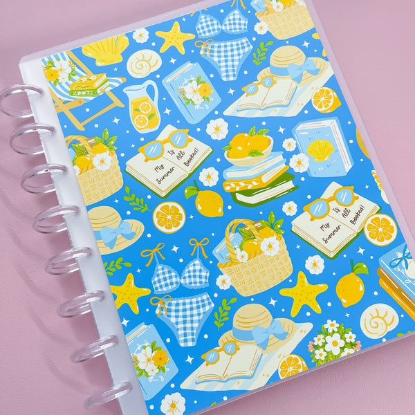 Summer Bookish - Disc Bound Sticker Album