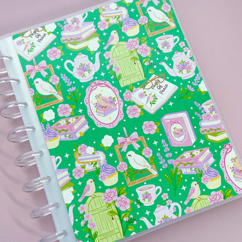 Garden Bookish - Disc Bound Sticker Album