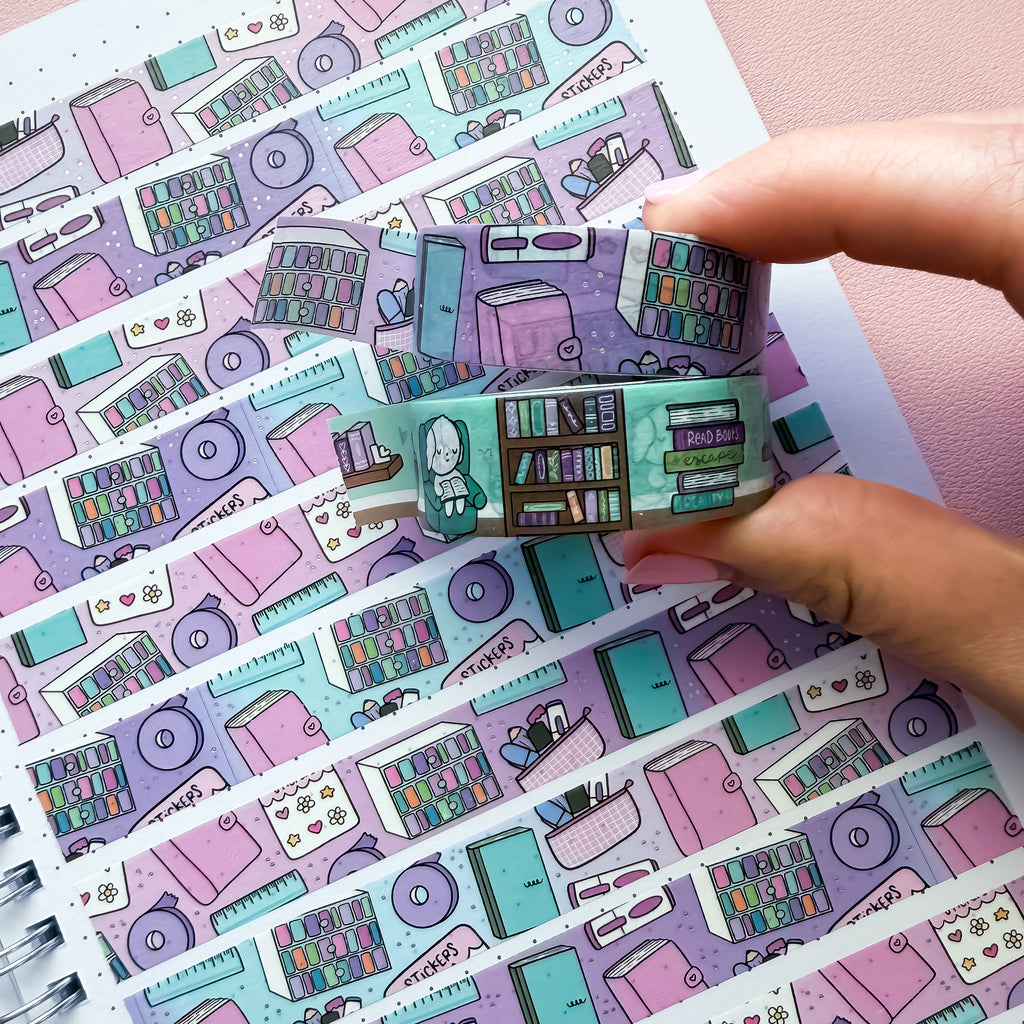 Holo Foil Stationery Supplies Washi Tape (15mm)