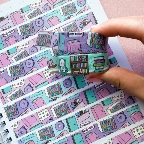 Holo Foil Stationery Supplies Washi Tape (15mm)