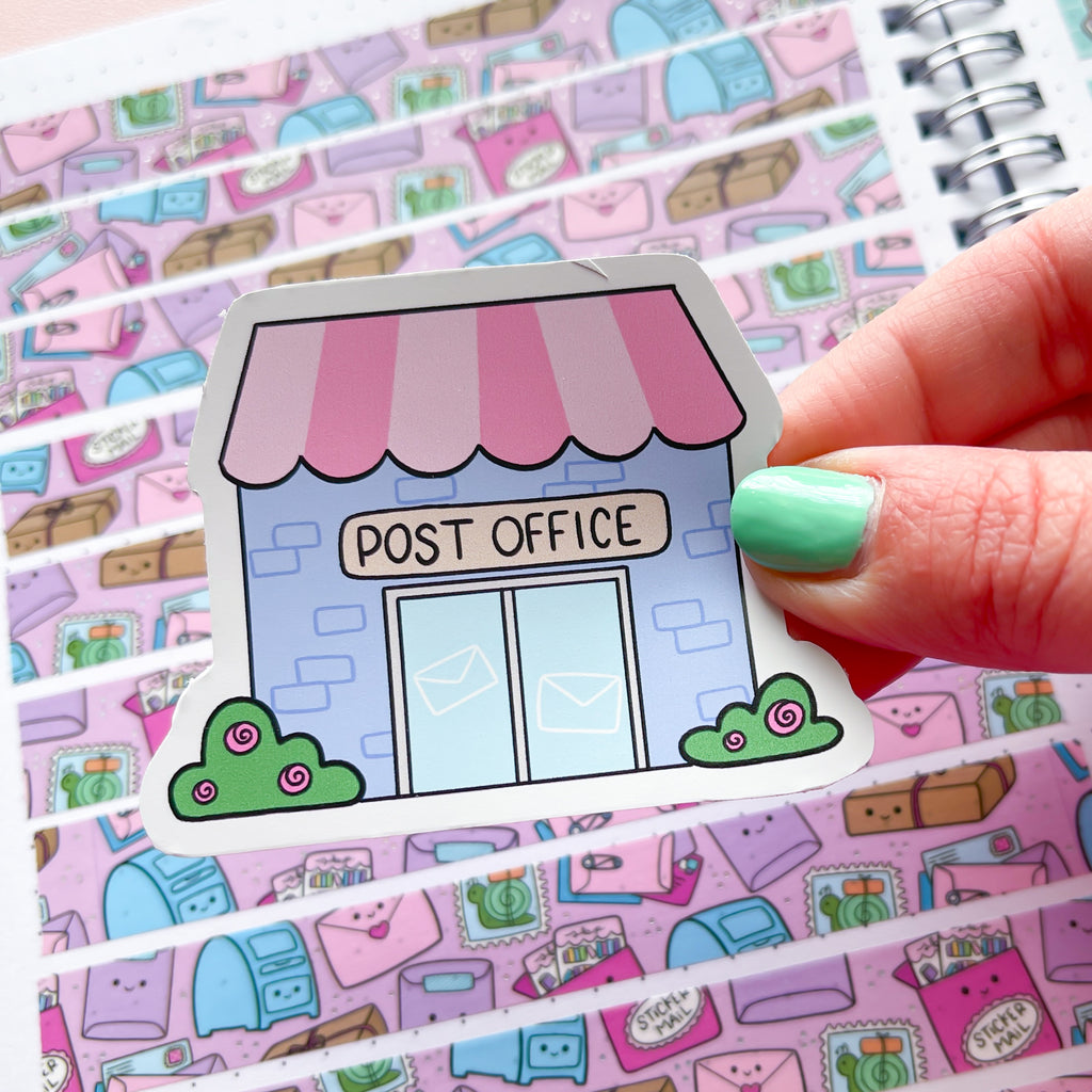 Post Office Vinyl Die Cut Sticker