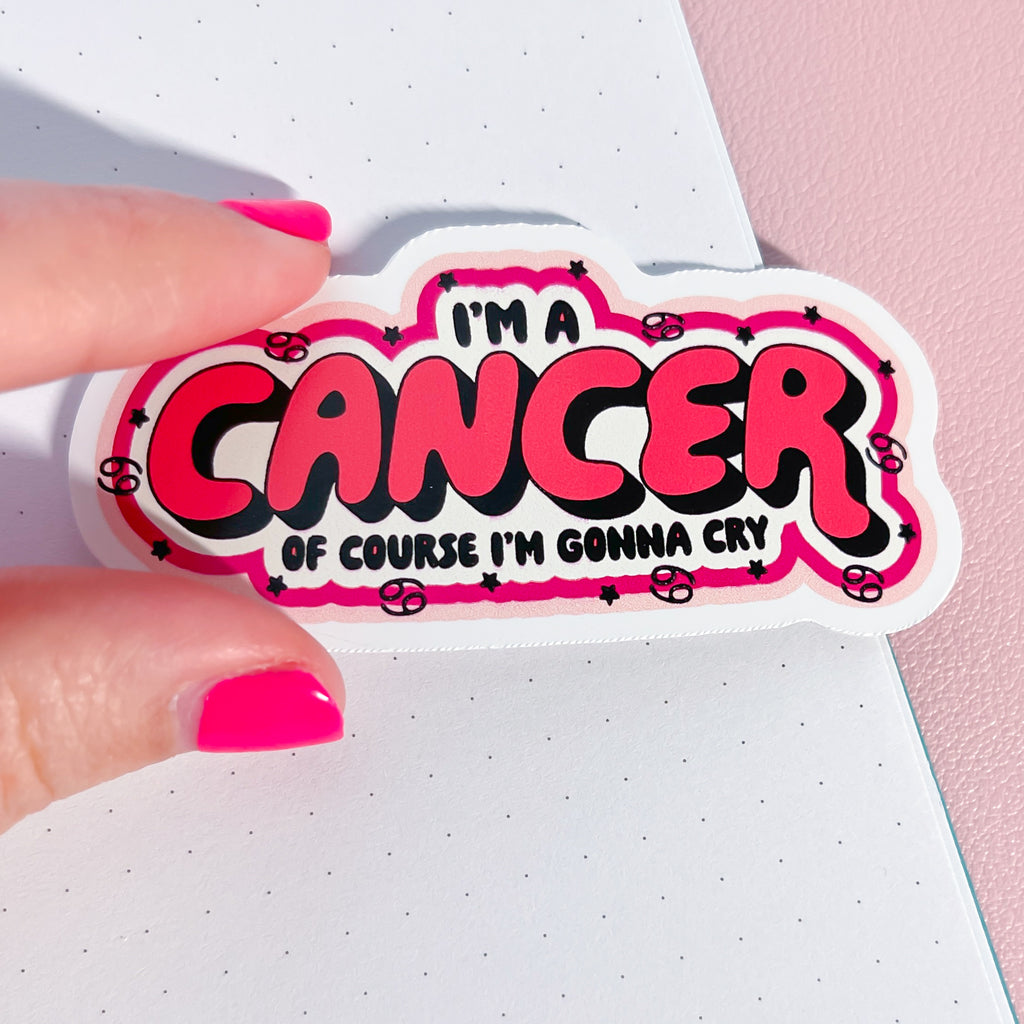 I'm a Cancer Vinyl Die Cut Sticker