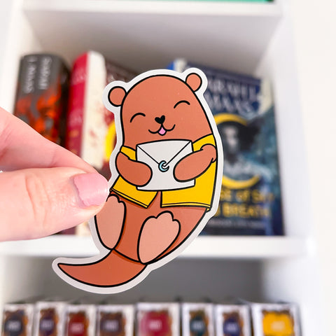 Mail Delivery Otter Crescent City Vinyl Sticker | SJM OFFICIALLY LICENSED