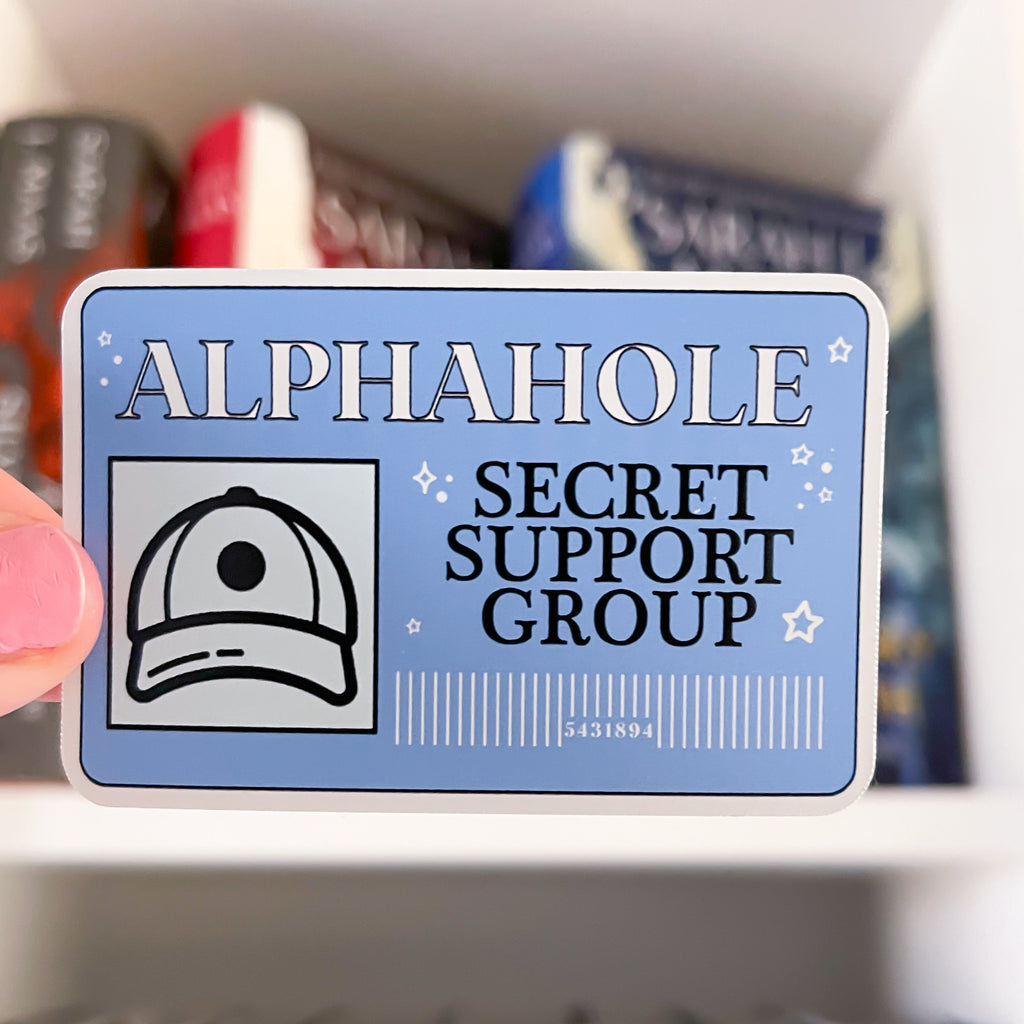 Alphahole Support Group Crescent City Vinyl Sticker | SJM OFFICIALLY LICENSED