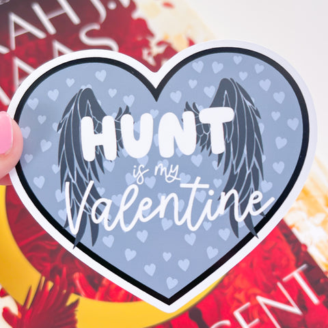 Hunt Is My Valentine Crescent City Vinyl Sticker | SJM OFFICIALLY LICENSED
