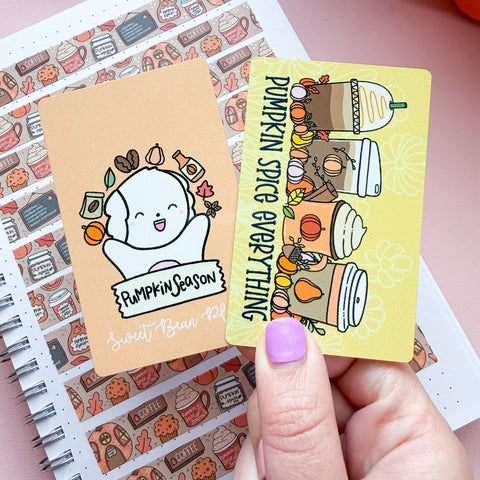 Pumpkin Spice Everything Washi Card