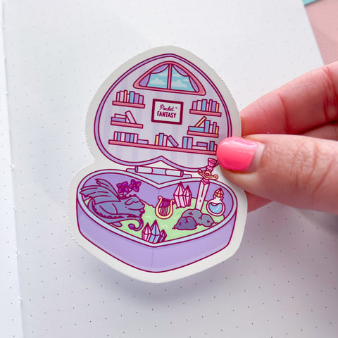 Pocket Fantasy Vinyl Die Cut Sticker