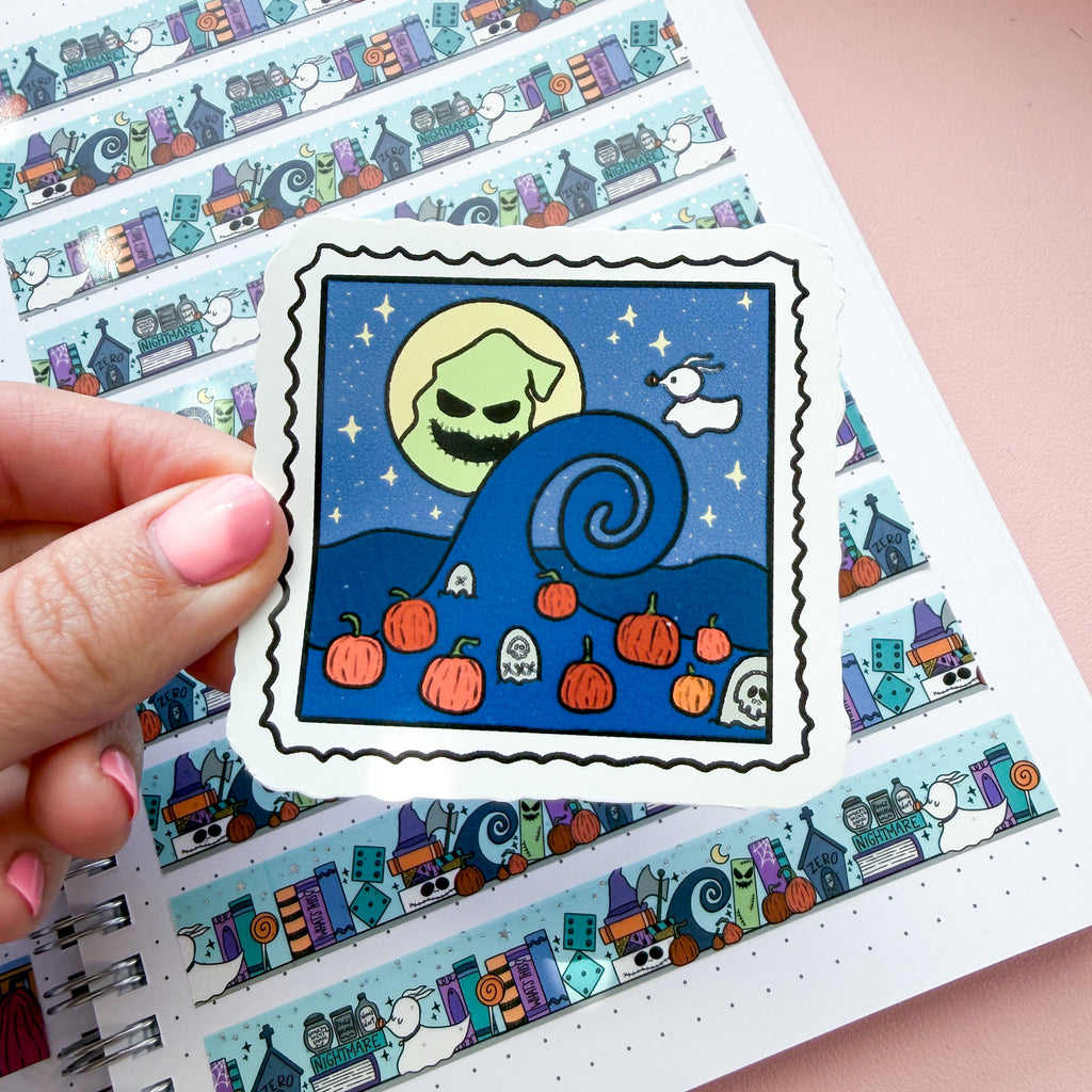 NBC Stamp Vinyl Die Cut Sticker
