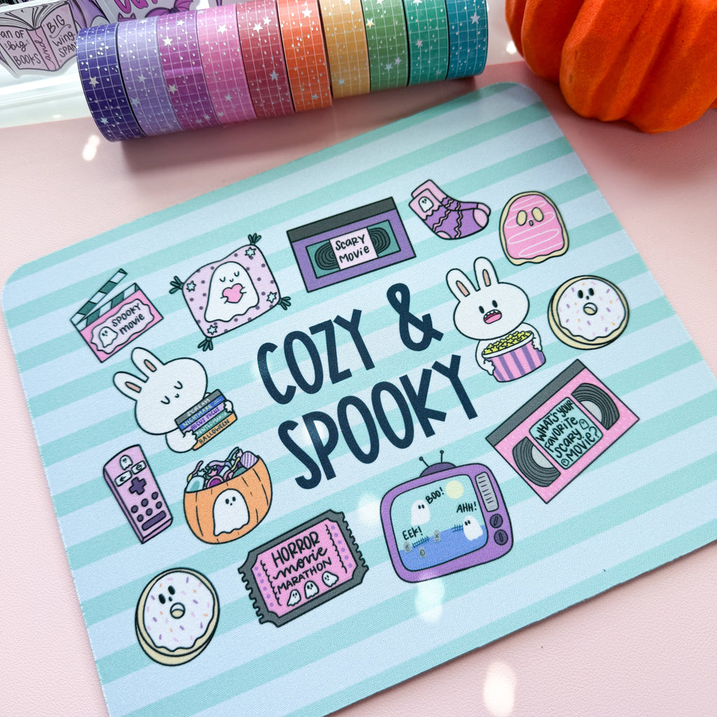 Cozy & Spooky Halloween Mousepad