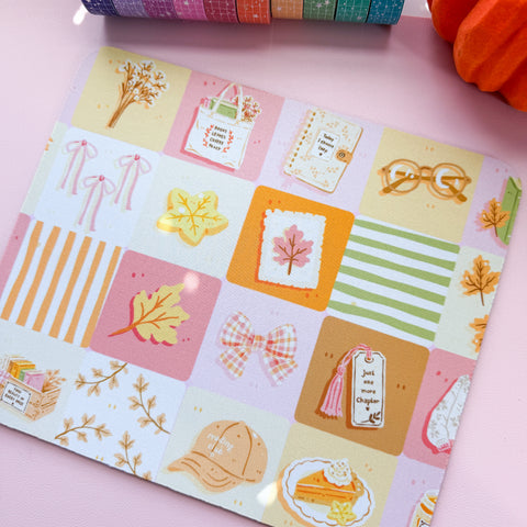 Fall Blocks Mousepad
