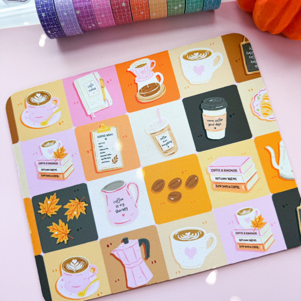 Coffee Blocks Mousepad