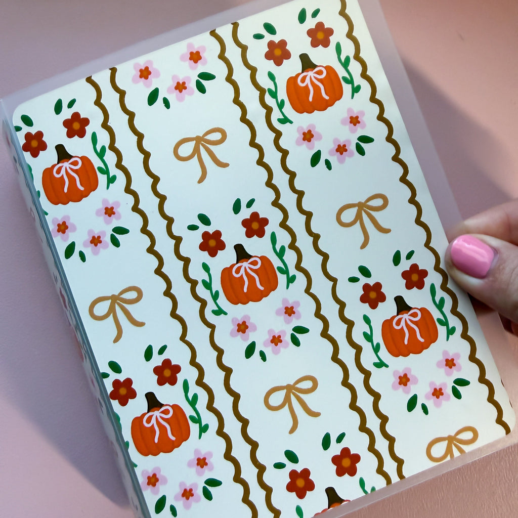 Cozy Pumpkin Small Sticker Album