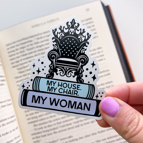 My Woman Vinyl Die Cut Sticker | Iron Flame OFFICIALLY LICENSED