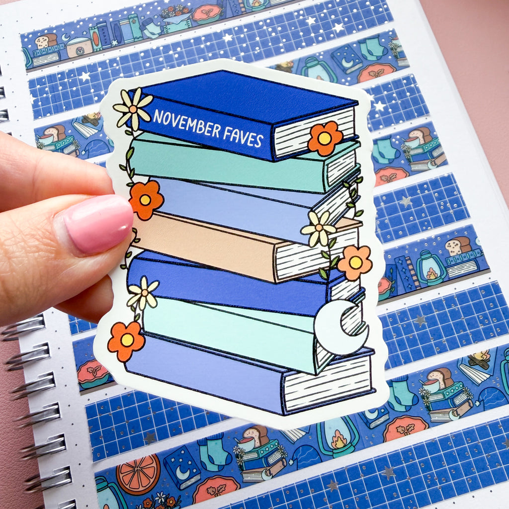 November 2026 Faves Vinyl Die Cut Sticker