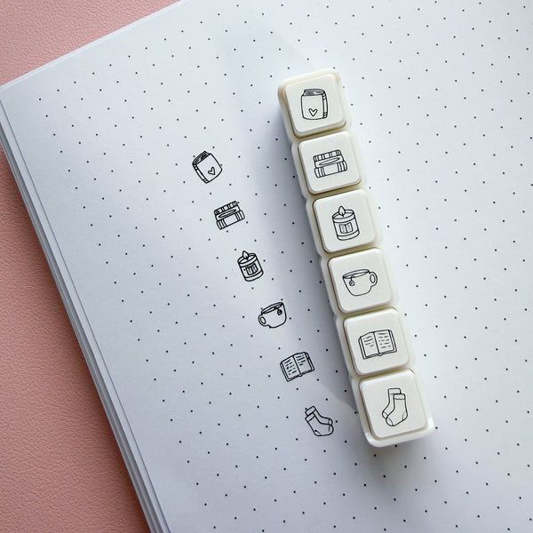 Bookish Cozy Mini Stamp Set