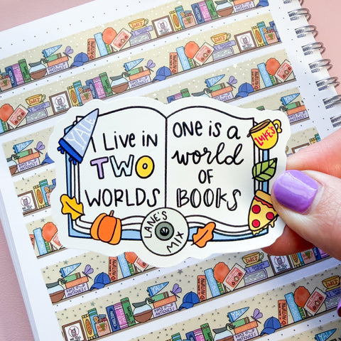 Rory's Book Vinyl Die Cut Sticker
