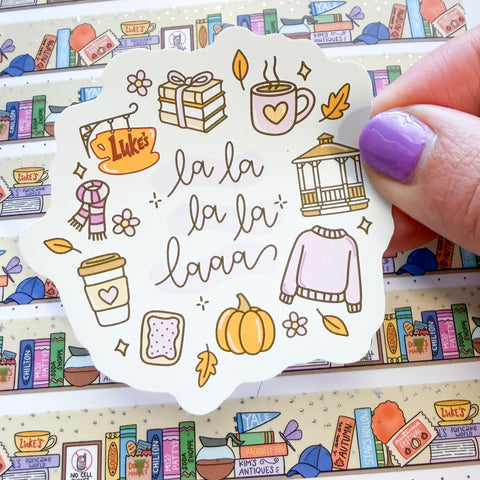 La La Laa Gilmore Vinyl Die Cut Sticker