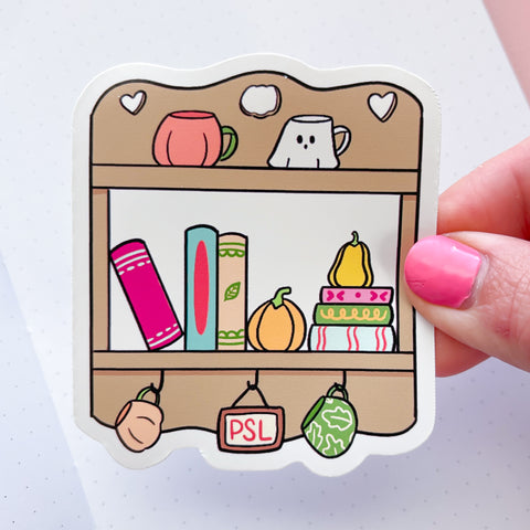 PSL Kitchen Shelf Vinyl Die Cut Sticker